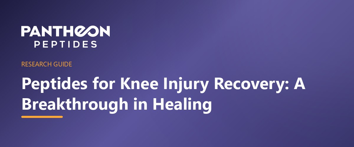 Peptides for Knee Injury Recovery: A Breakthrough in Healing