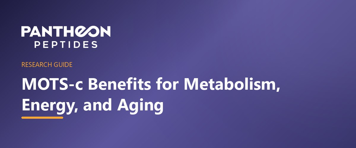 MOTS-c Benefits for Metabolism, Energy, and Aging