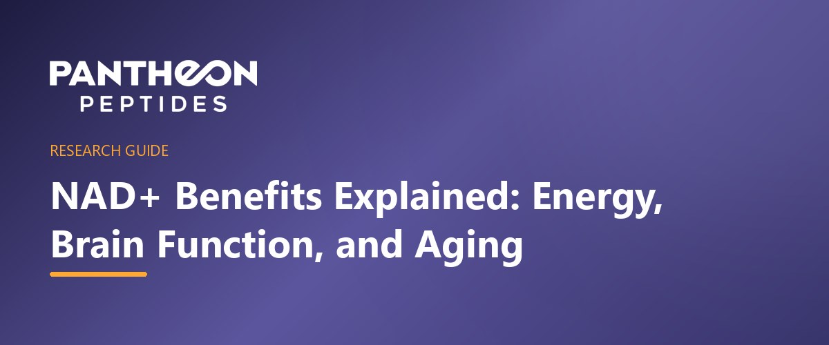 NAD+ Benefits Explained: Energy, Brain Function, and Aging